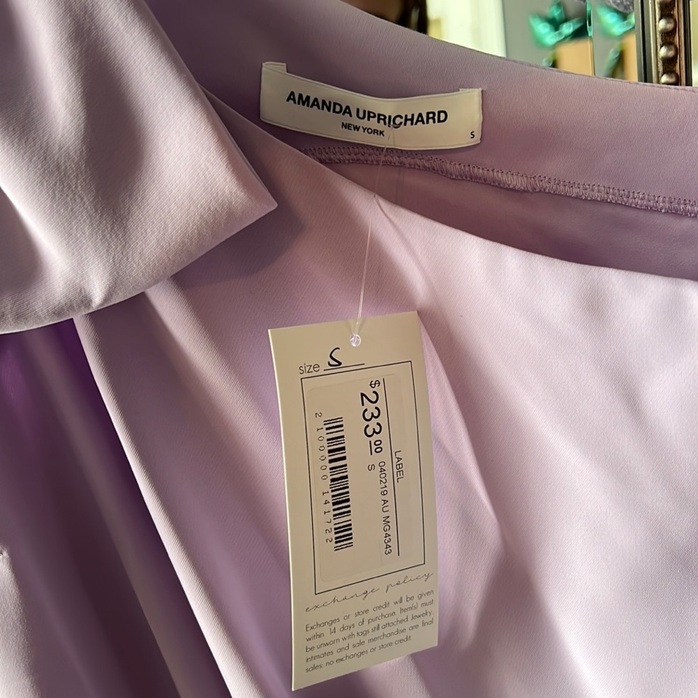 Amanda Uprichard NWT. purple jumpsuit
